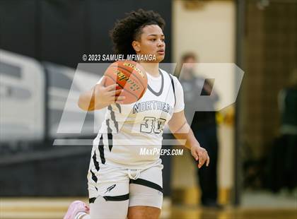 Thumbnail 1 in Grand Island @ Lincoln Northeast (HAC Basketball Tournament) photogallery.