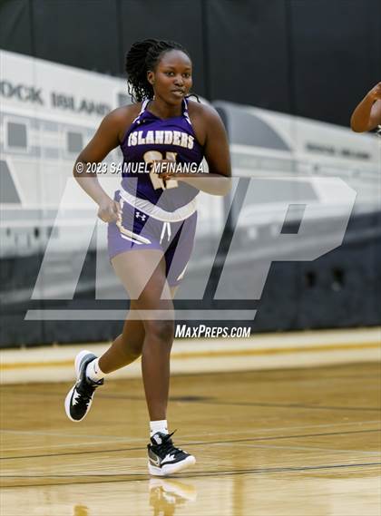 Thumbnail 1 in Grand Island @ Lincoln Northeast (HAC Basketball Tournament) photogallery.