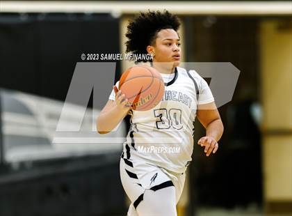 Thumbnail 2 in Grand Island @ Lincoln Northeast (HAC Basketball Tournament) photogallery.