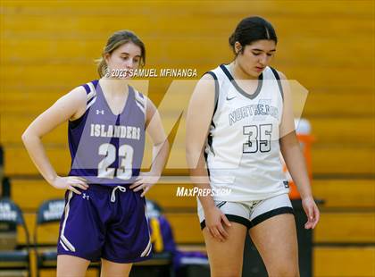 Thumbnail 1 in Grand Island @ Lincoln Northeast (HAC Basketball Tournament) photogallery.
