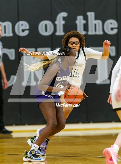 Thumbnail 2 in Grand Island @ Lincoln Northeast (HAC Basketball Tournament) photogallery.