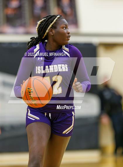 Thumbnail 3 in Grand Island @ Lincoln Northeast (HAC Basketball Tournament) photogallery.