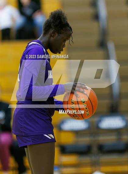 Thumbnail 3 in Grand Island @ Lincoln Northeast (HAC Basketball Tournament) photogallery.