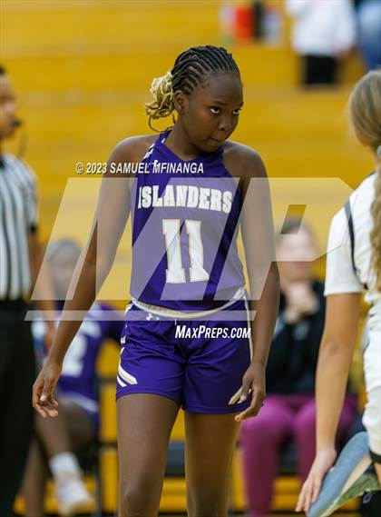 Thumbnail 1 in Grand Island @ Lincoln Northeast (HAC Basketball Tournament) photogallery.