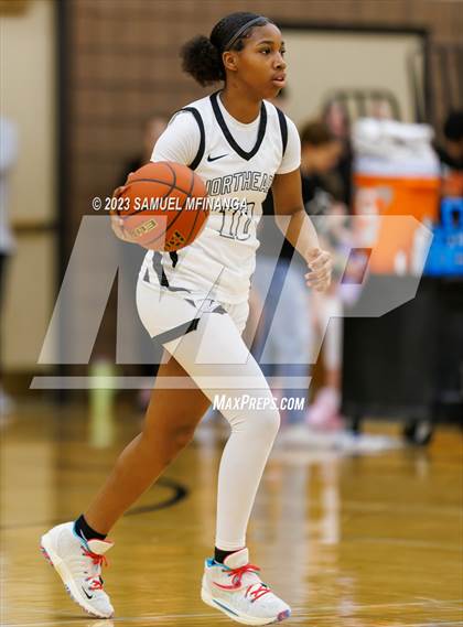Thumbnail 3 in Grand Island @ Lincoln Northeast (HAC Basketball Tournament) photogallery.