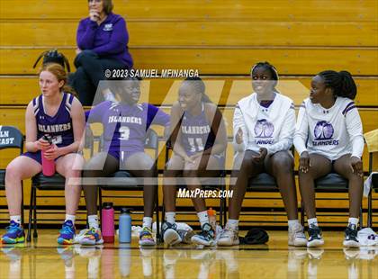 Thumbnail 3 in Grand Island @ Lincoln Northeast (HAC Basketball Tournament) photogallery.