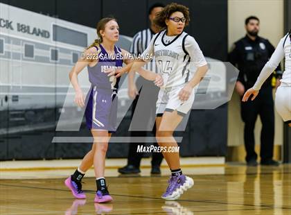 Thumbnail 2 in Grand Island @ Lincoln Northeast (HAC Basketball Tournament) photogallery.