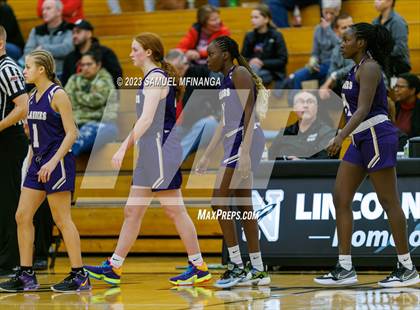 Thumbnail 2 in Grand Island @ Lincoln Northeast (HAC Basketball Tournament) photogallery.
