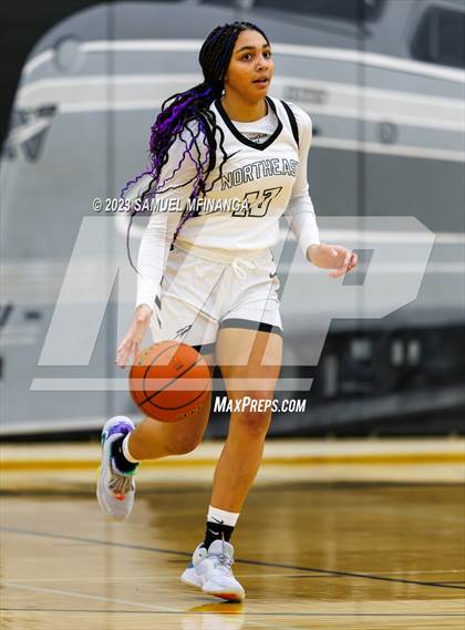 Thumbnail 3 in Grand Island @ Lincoln Northeast (HAC Basketball Tournament) photogallery.