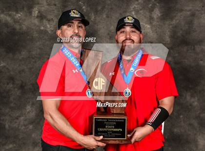 Thumbnail 3 in Woodland Christian vs. Banning (CIF State D5A Championship Trophy Awards) photogallery.