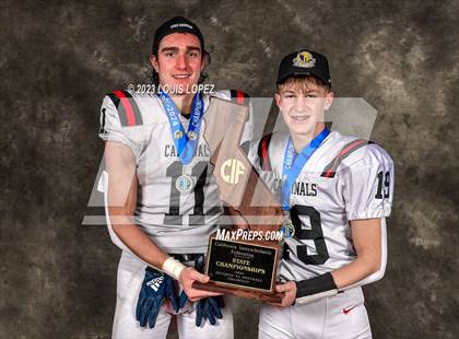Thumbnail 3 in Woodland Christian vs. Banning (CIF State D5A Championship Trophy Awards) photogallery.