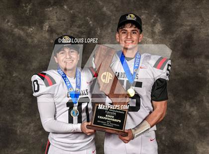 Thumbnail 3 in Woodland Christian vs. Banning (CIF State D5A Championship Trophy Awards) photogallery.