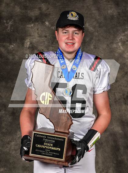 Thumbnail 2 in Woodland Christian vs. Banning (CIF State D5A Championship Trophy Awards) photogallery.