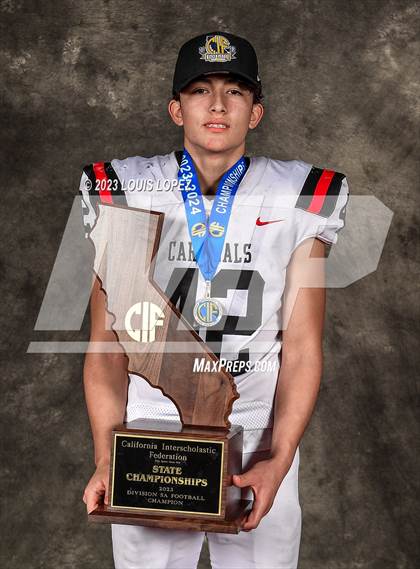 Thumbnail 3 in Woodland Christian vs. Banning (CIF State D5A Championship Trophy Awards) photogallery.
