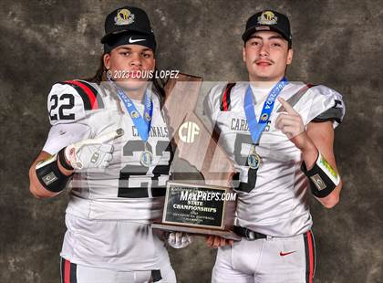 Thumbnail 2 in Woodland Christian vs. Banning (CIF State D5A Championship Trophy Awards) photogallery.