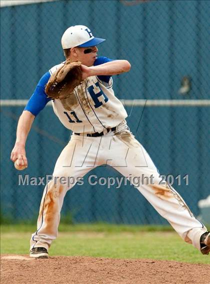 Thumbnail 3 in Newport Central Catholic vs Highlands (36th District Tournament) photogallery.