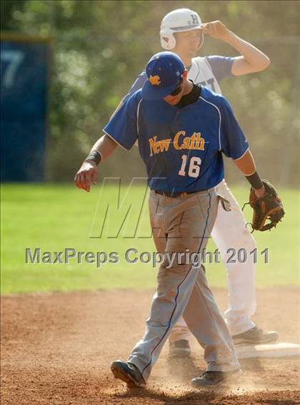 Thumbnail 2 in Newport Central Catholic vs Highlands (36th District Tournament) photogallery.