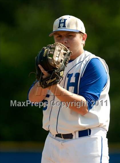 Thumbnail 2 in Newport Central Catholic vs Highlands (36th District Tournament) photogallery.