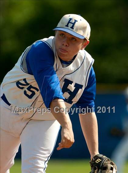 Thumbnail 3 in Newport Central Catholic vs Highlands (36th District Tournament) photogallery.