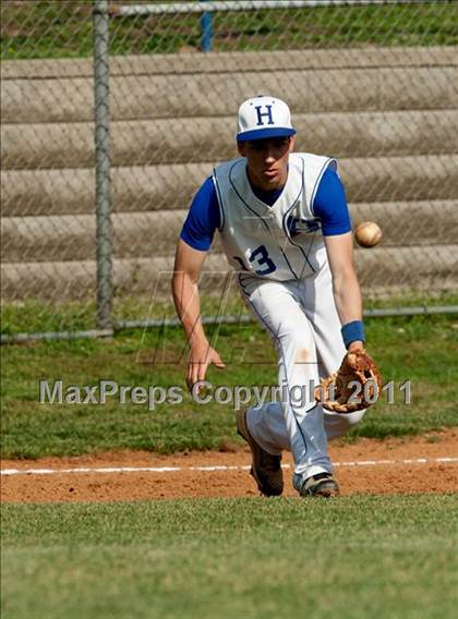 Thumbnail 3 in Newport Central Catholic vs Highlands (36th District Tournament) photogallery.