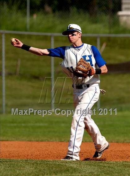Thumbnail 3 in Newport Central Catholic vs Highlands (36th District Tournament) photogallery.