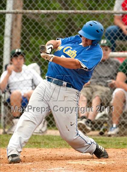 Thumbnail 2 in Newport Central Catholic vs Highlands (36th District Tournament) photogallery.