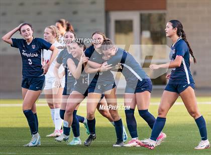 Thumbnail 2 in Memorial @ Tompkins (UIL 6A Soccer Area Playoff) photogallery.