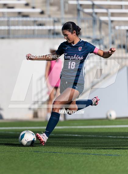 Thumbnail 1 in Memorial @ Tompkins (UIL 6A Soccer Area Playoff) photogallery.