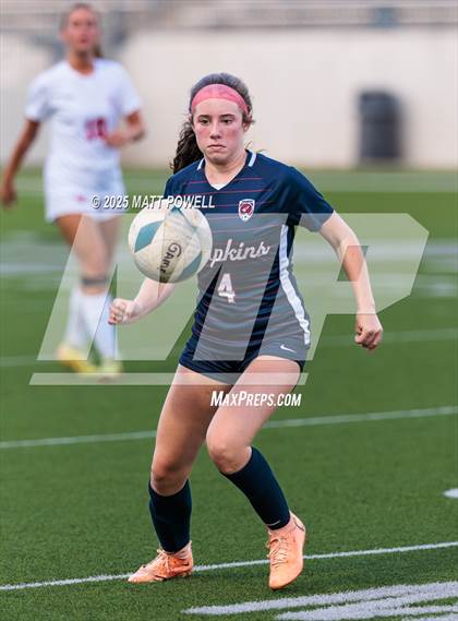 Thumbnail 3 in Memorial @ Tompkins (UIL 6A Soccer Area Playoff) photogallery.