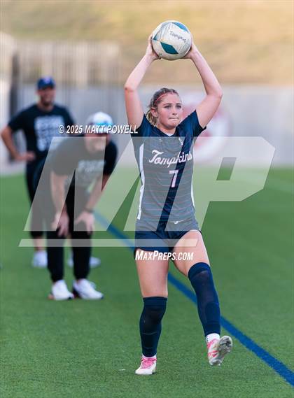 Thumbnail 3 in Memorial @ Tompkins (UIL 6A Soccer Area Playoff) photogallery.