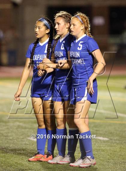 Thumbnail 3 in Kapaun Mt Carmel vs Mill Valley (KSHSAA 5A Semifinal) photogallery.