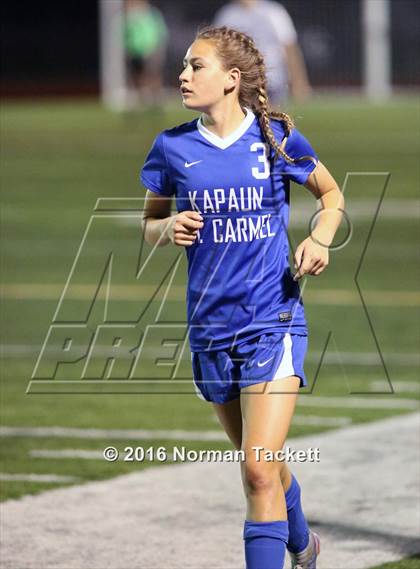 Thumbnail 3 in Kapaun Mt Carmel vs Mill Valley (KSHSAA 5A Semifinal) photogallery.