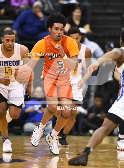 Thumbnail 3 in Whitney Young vs. Simeon (IHSA CPS Playoff) photogallery.