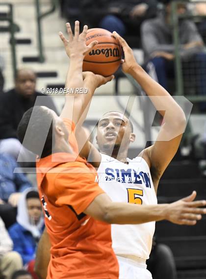 Thumbnail 1 in Whitney Young vs. Simeon (IHSA CPS Playoff) photogallery.