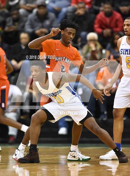 Thumbnail 3 in Whitney Young vs. Simeon (IHSA CPS Playoff) photogallery.