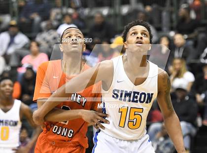 Thumbnail 2 in Whitney Young vs. Simeon (IHSA CPS Playoff) photogallery.