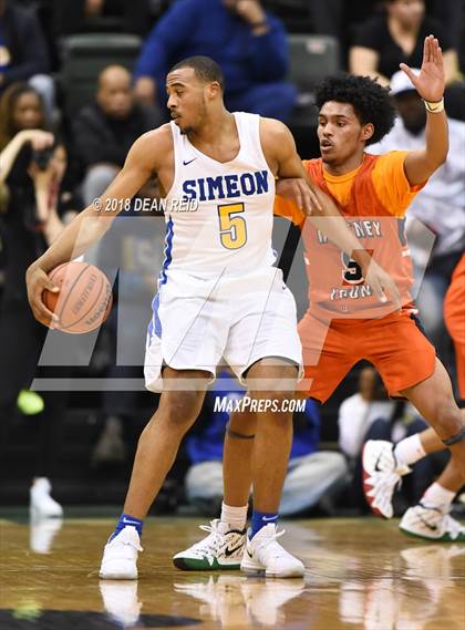 Thumbnail 1 in Whitney Young vs. Simeon (IHSA CPS Playoff) photogallery.