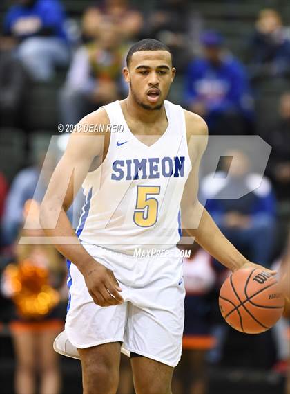 Thumbnail 2 in Whitney Young vs. Simeon (IHSA CPS Playoff) photogallery.