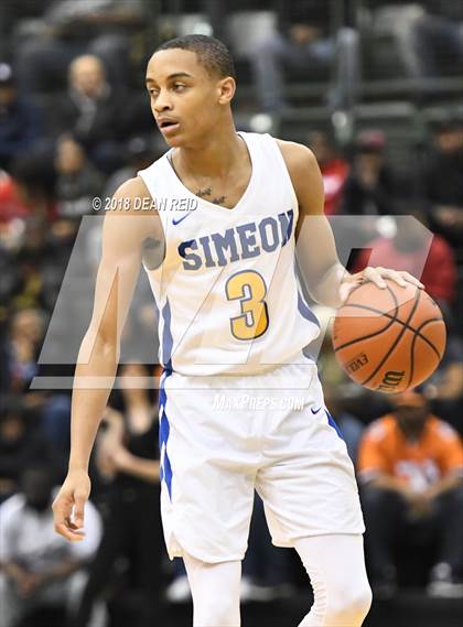 Thumbnail 2 in Whitney Young vs. Simeon (IHSA CPS Playoff) photogallery.