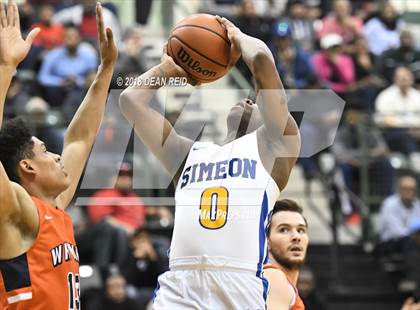Thumbnail 2 in Whitney Young vs. Simeon (IHSA CPS Playoff) photogallery.