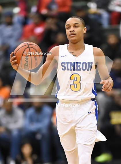 Thumbnail 3 in Whitney Young vs. Simeon (IHSA CPS Playoff) photogallery.