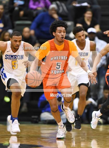 Thumbnail 2 in Whitney Young vs. Simeon (IHSA CPS Playoff) photogallery.