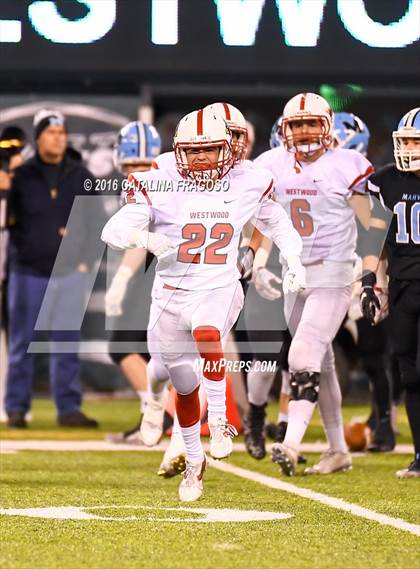 Thumbnail 1 in Westwood vs. Mahwah (NJSIAA North I Group 2 Final) photogallery.