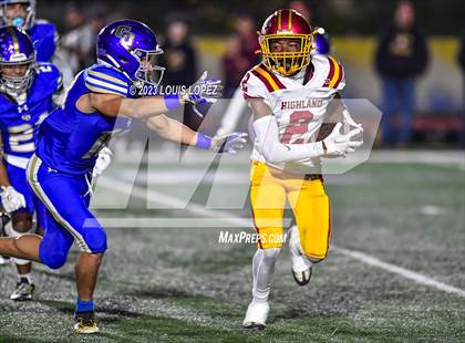 Thumbnail 3 in Highland @ Charter Oak (CIF SS Division 8 Semi Final) photogallery.