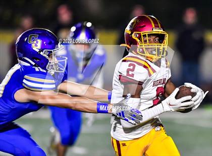 Thumbnail 2 in Highland @ Charter Oak (CIF SS Division 8 Semi Final) photogallery.