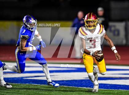 Thumbnail 1 in Highland @ Charter Oak (CIF SS Division 8 Semi Final) photogallery.
