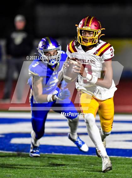 Thumbnail 3 in Highland @ Charter Oak (CIF SS Division 8 Semi Final) photogallery.