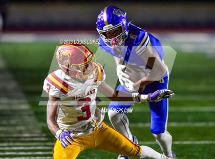 Thumbnail 3 in Highland @ Charter Oak (CIF SS Division 8 Semi Final) photogallery.