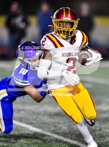 Thumbnail 3 in Highland @ Charter Oak (CIF SS Division 8 Semi Final) photogallery.