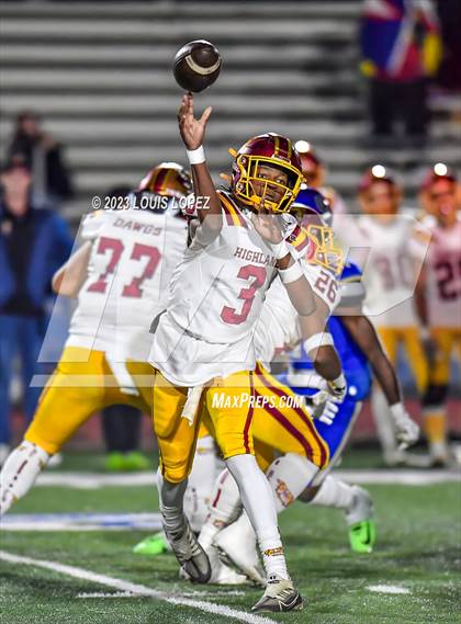 Thumbnail 2 in Highland @ Charter Oak (CIF SS Division 8 Semi Final) photogallery.